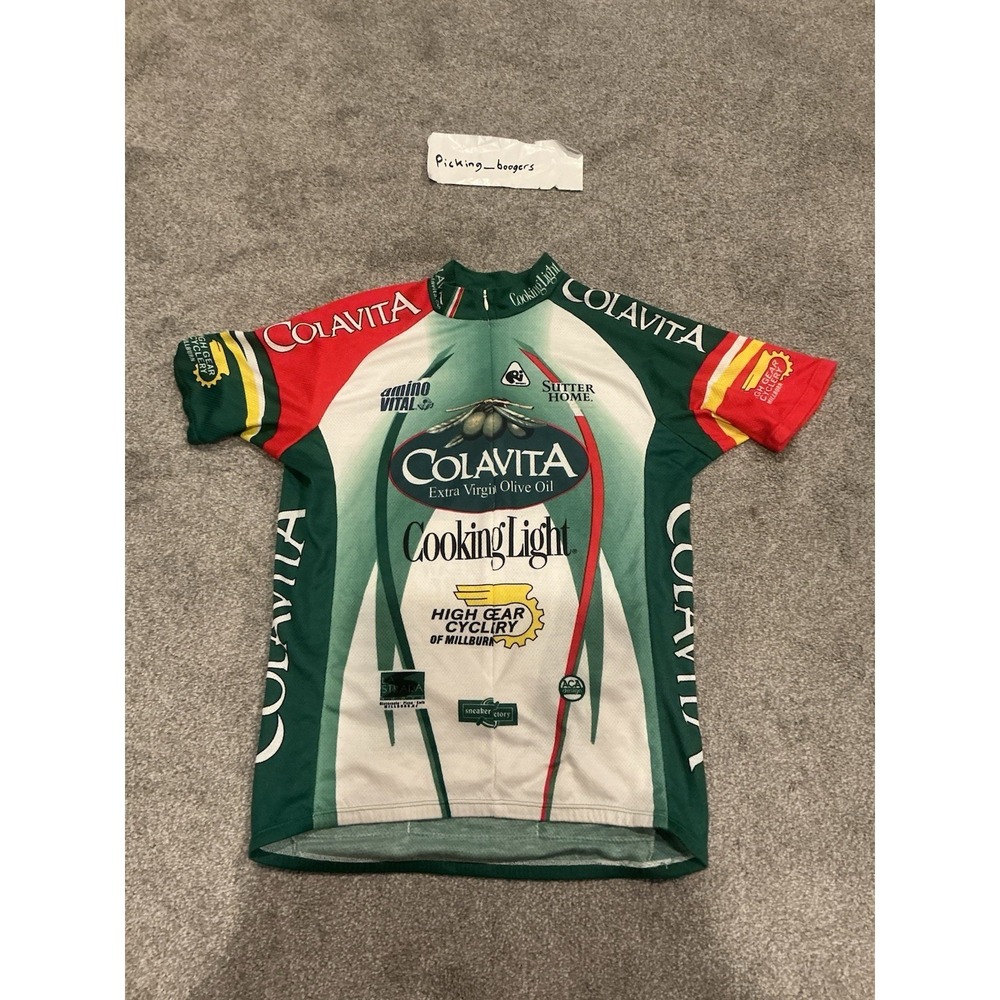Vintage Giordana Colavita cycling jersey‎ Size, Large